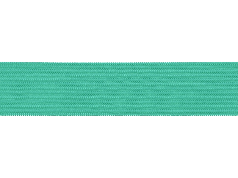 Knitted elastic tape 20 mm (533) mint polyester 25 mb