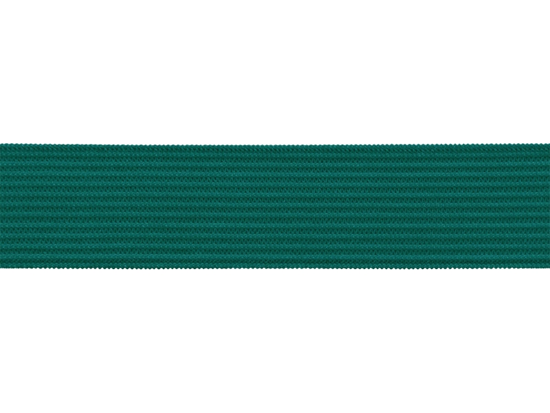 Knitted elastic tape 20 mm (906) turquoise polyester 25 mb Knitted elastic tape 20 mm (906) turquoise polyester 25 mb