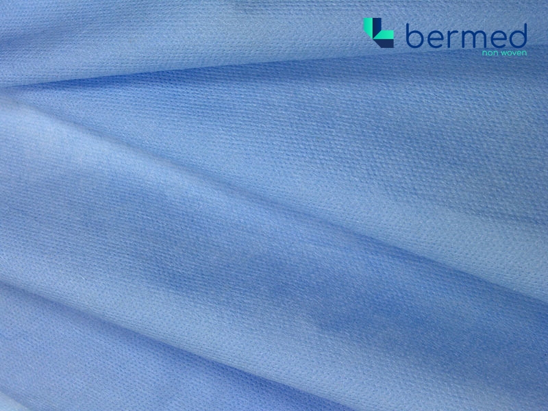 SMS PP NONWOVEN FABRICS 40 G/M2 BLUE 160 CM 400 MB