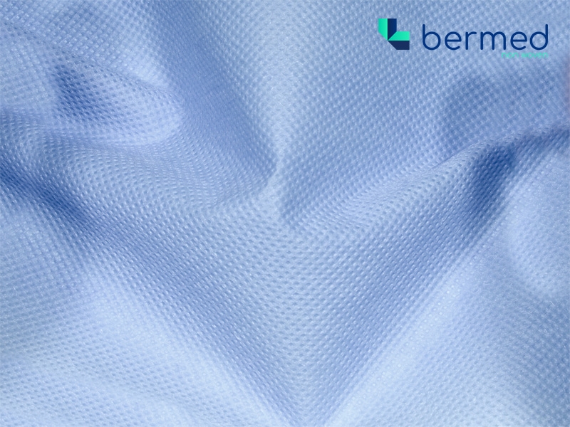 SMS PP NONWOVEN FABRICS 40 G/M2 BLUE 160 CM 400 MB