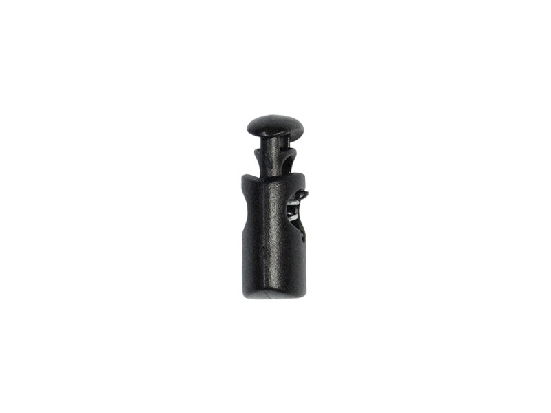 Stoper plastikowy pojedynczy 4/5 mm (305-3039) czarny