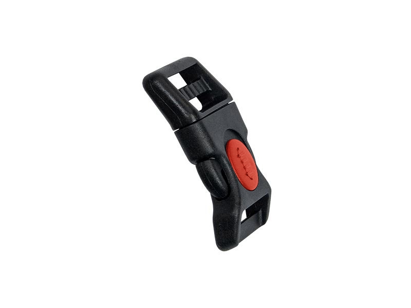 Schnalle aus kunststoff 20 mm kalina schwarz-rot frostbeständig 100  st.