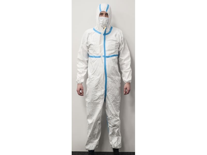 COVERALL, WHITE - XL (cat.III 3/4) COVERALL, WHITE - XL (cat.III 3/4)