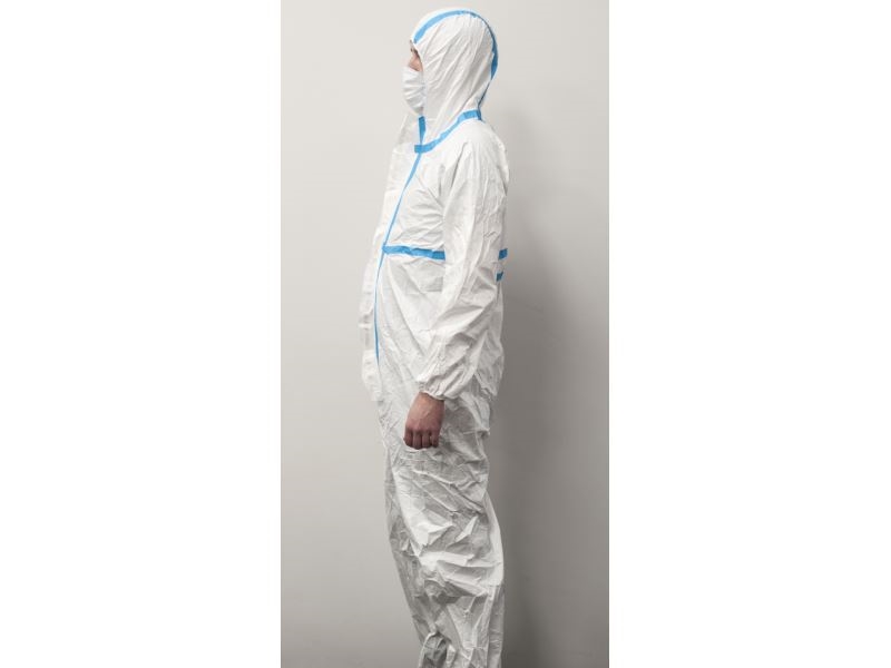 COVERALL, WHITE - XL (cat.III 3/4) COVERALL, WHITE - XL (cat.III 3/4)