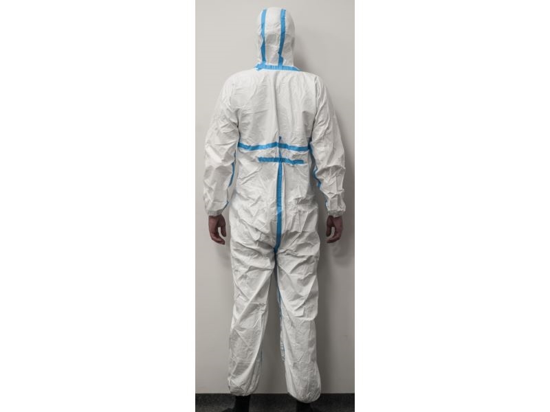 COVERALL, WHITE - XL (cat.III 3/4) COVERALL, WHITE - XL (cat.III 3/4)