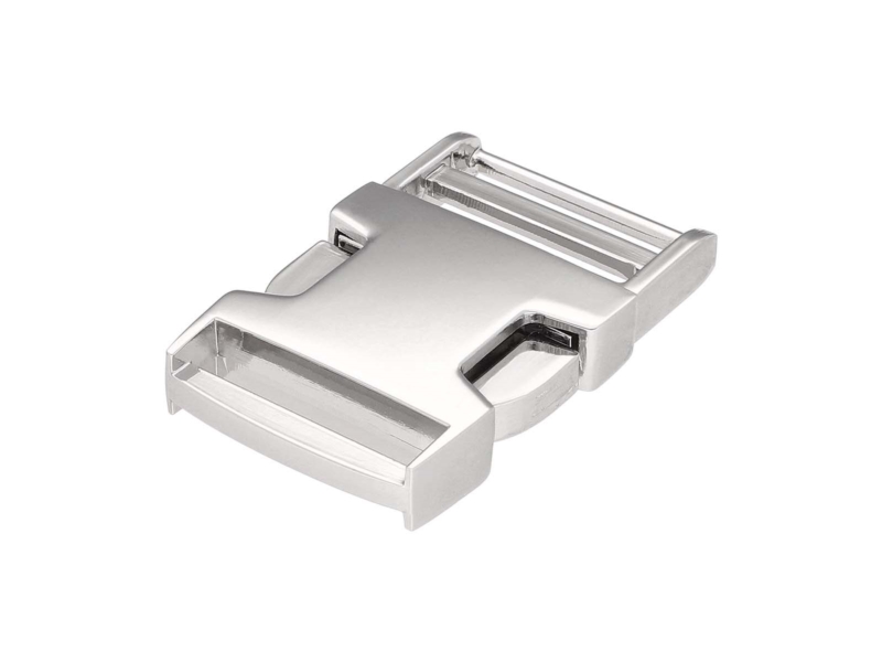 Metal buckle 25 mm nickel 1 pcs