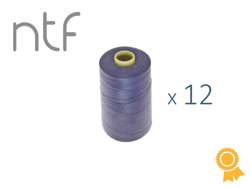 POLYESTEROVÉ NITĚ NTF 40/2DŽÍNY A HOUSLE A734  1000 m x 12 ks