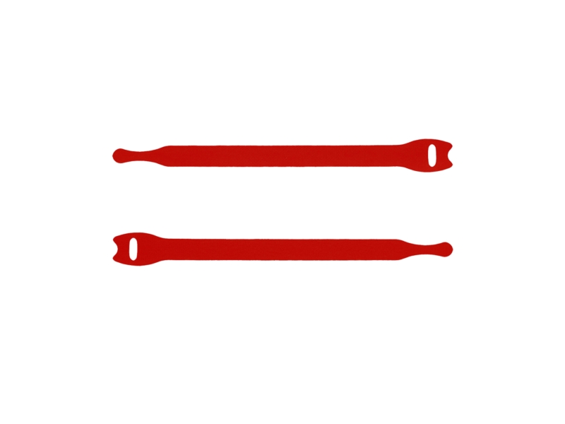 KABELBINDER   MIT KLETTVERSCHLUSS 200/12 MM  ROT  620    50  ST.