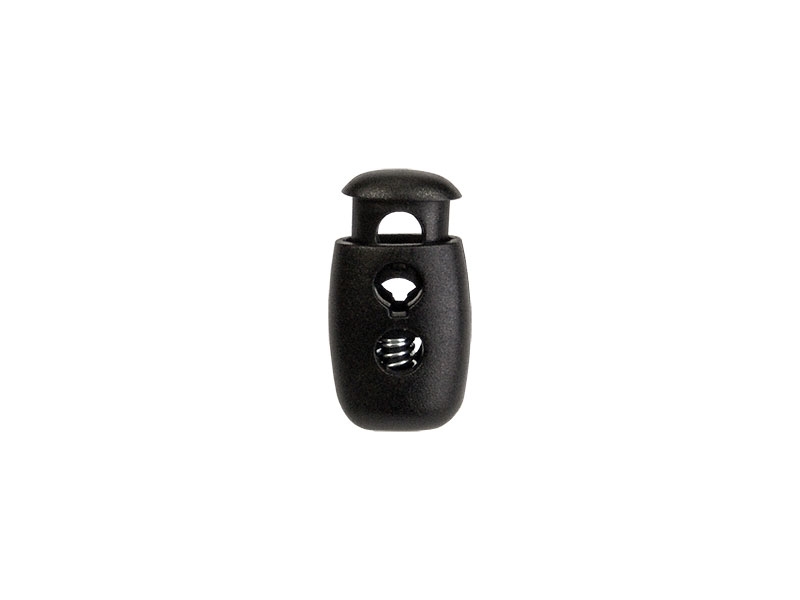 Stoper plastikowy podwójny 5 mm (305-3036) czarny