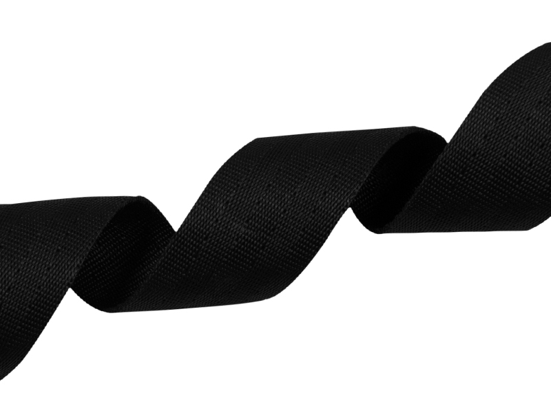WEBBING 40 MM / 1,45 MM BLACK 580 PP 50 MB WEBBING 40 MM / 1,45 MM BLACK 580 PP 50 MB