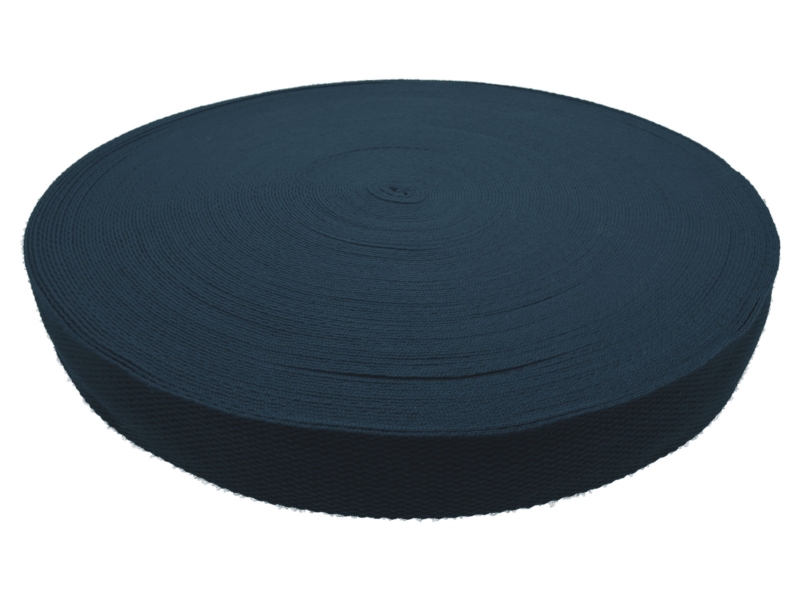Taśma nośna polycotton 32x2 mm (D 058) granatowa
