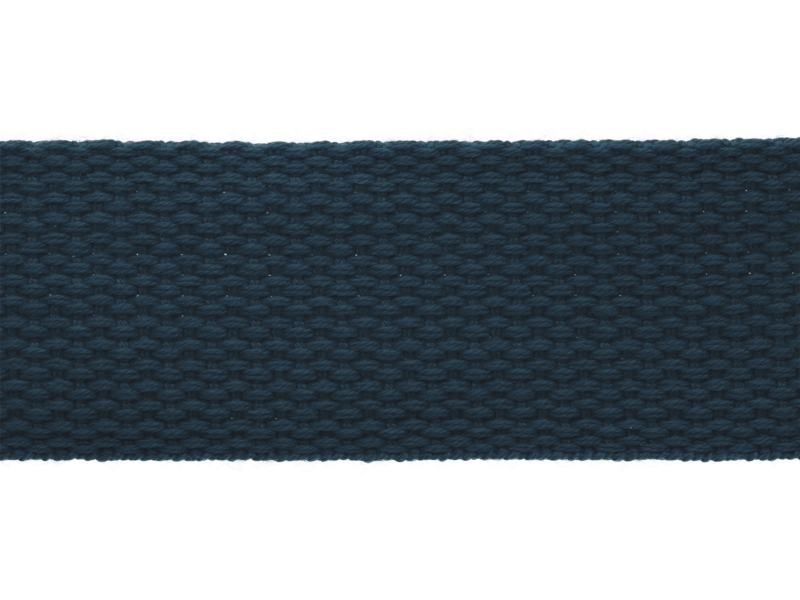 Taśma nośna polycotton 32x2 mm (D 058) granatowa