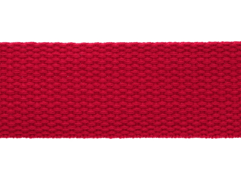 Polycotton webbing 2 red 620 pp 50 yd