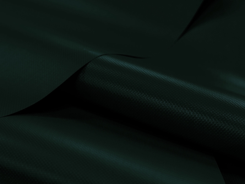 POLYESTEROVÁ TKANINA TARPAULIN TMAVĚ ZELENÁ 150 CM 60 M