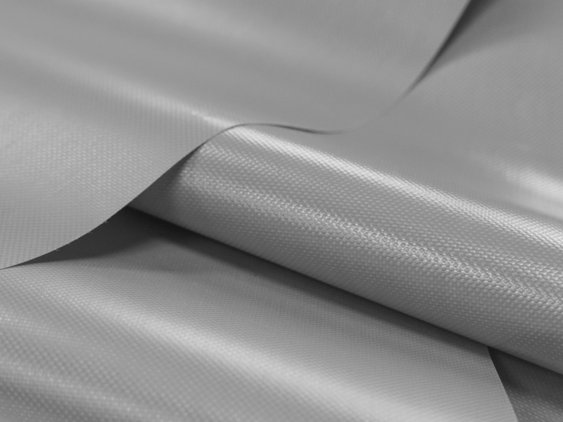 POLYESTEROVÁ TKANINA TARPAULIN ŠEDÁ 150 CM REACH