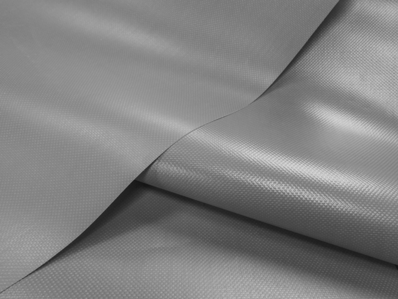 POLYESTEROVÁ TKANINA TARPAULIN ŠEDÁ 150 CM REACH