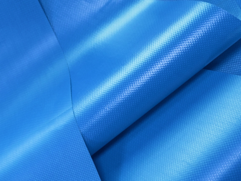 Tarpaulin tkanina poliestrowa niebieski 380 g/m2
