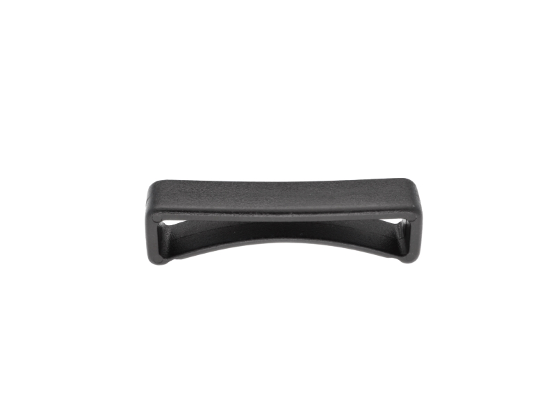 Kunststoffschlaufe für band 50 mm schwarz 100 st.