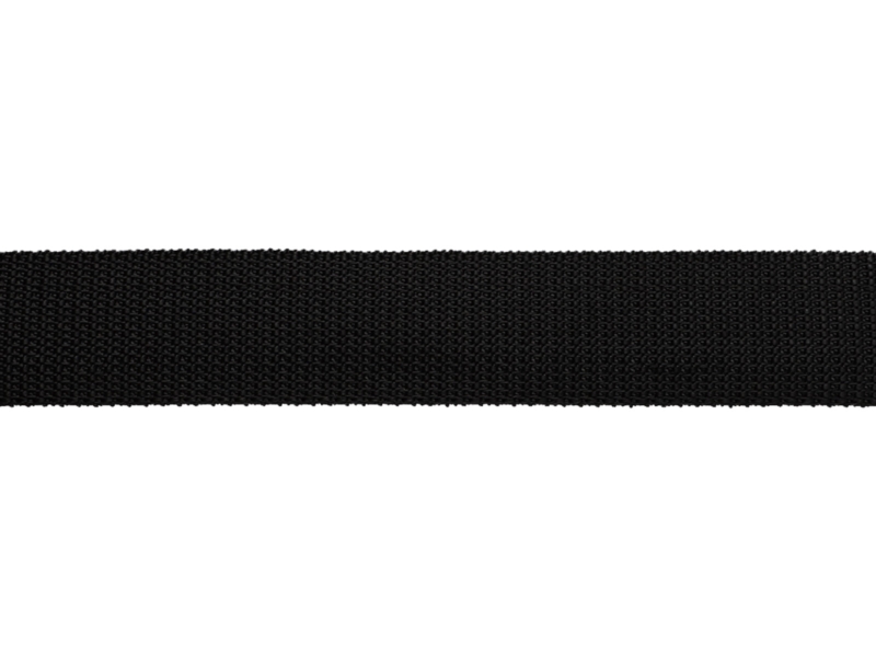 Roto polypropylene webbing 32 mm / 1.40 mm black (580) Roto polypropylene webbing 32 mm / 1.40 mm black (580)