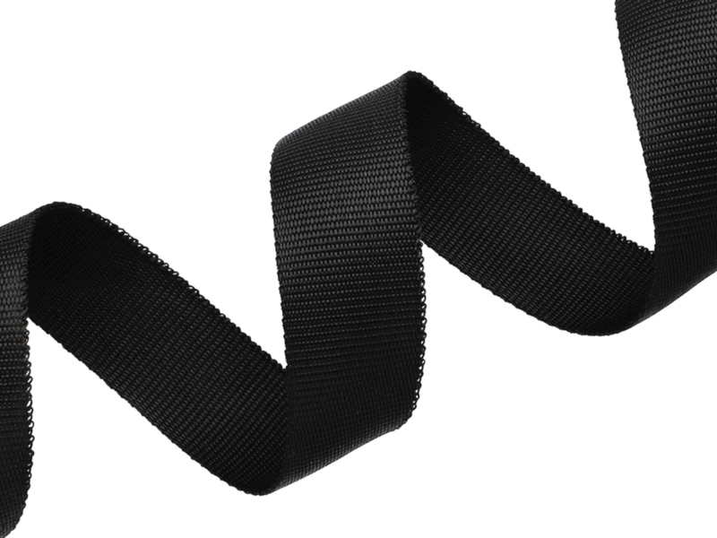Bask Polypropylen-Trägerband 25 mm / 0.85 mm Schwarz (580)