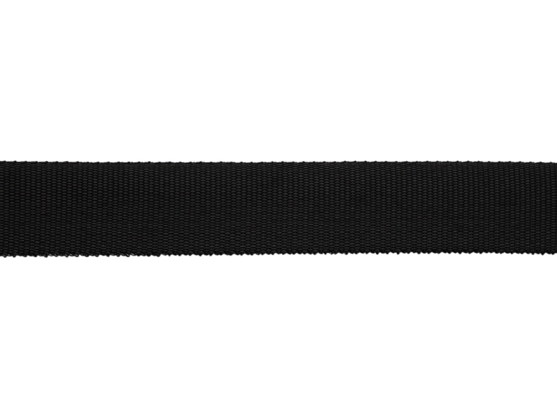 Bask Polypropylen-Trägerband 25 mm / 0.85 mm Schwarz (580)