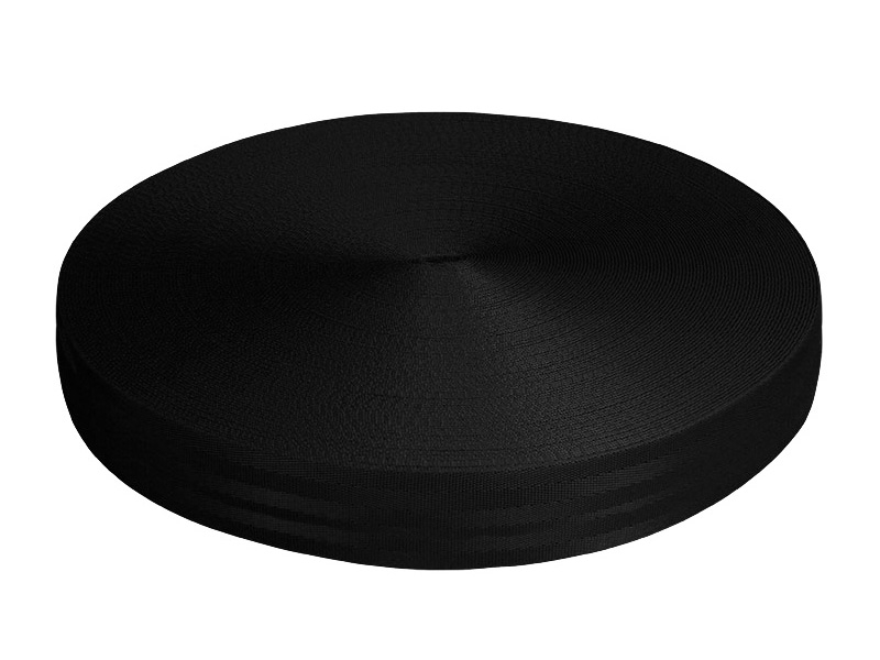 POPRUH 40 MM / 1,38 MM ČERNÁ EU 580 PES 25 M POPRUH 40 MM / 1,38 MM ČERNÁ EU 580 PES 25 M