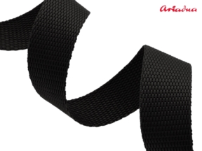 Polypropylene carrier tape 30 mm / 1.3 mm black (580)