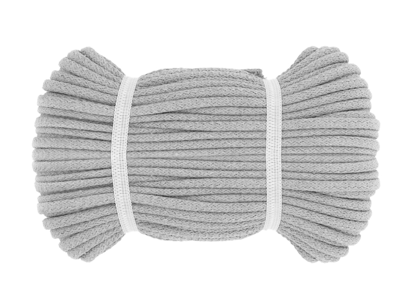 COTTON TWINE 1608 LIGHT GREY 8 MM 50 MB