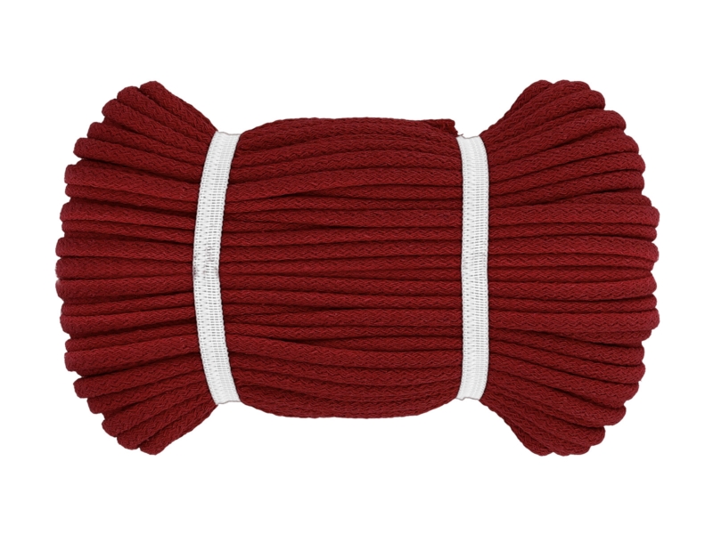 COTTON TWINE 1622 CLARET 8 MM 50 MB