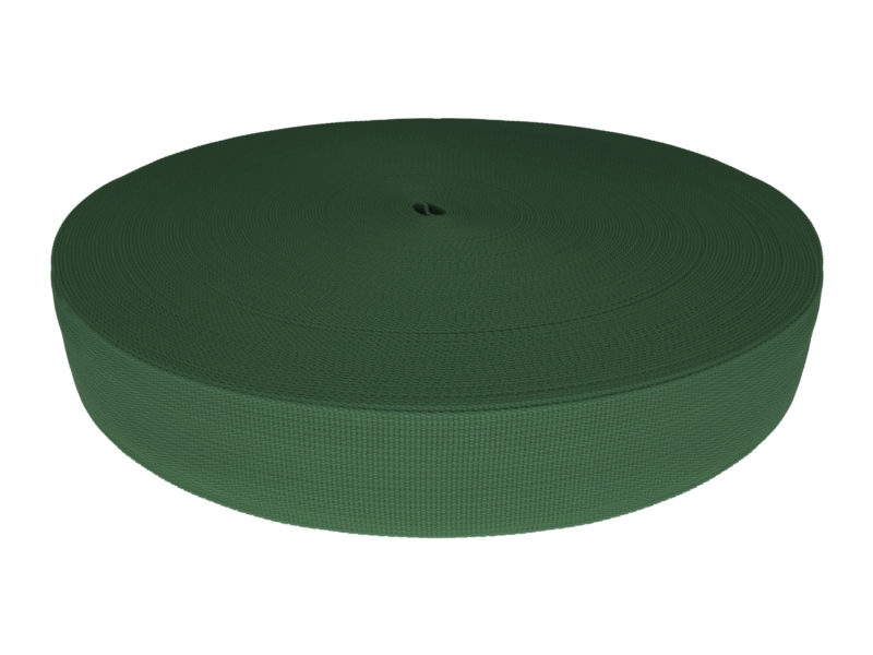 TRAGBAND P10 38 MM DUNKELGRÜN 153 PES