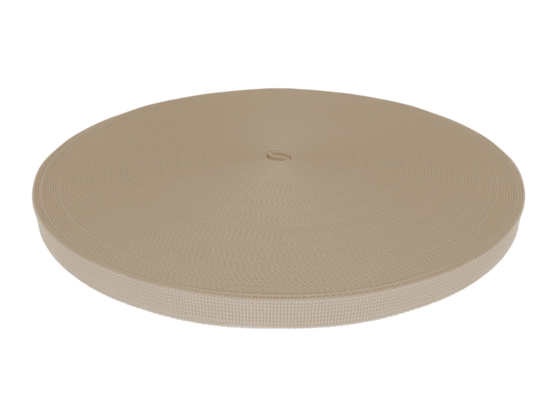 WEBBING TAPE P10 20 MM BEIGE 098 PES  