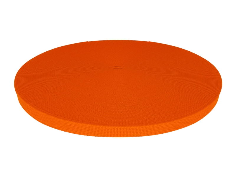 WEBBING TAPE P10 15 MM ORANGE NEON 1002 PES 