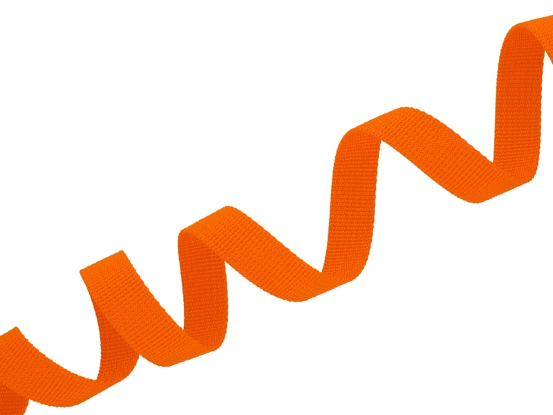 WEBBING TAPE P10 15 MM ORANGE NEON 1002 PES 