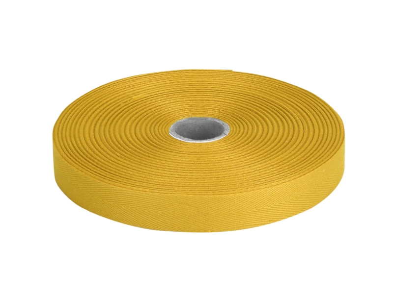 Baumwollköperband 20 mm/0,35 mm Gelb (178)