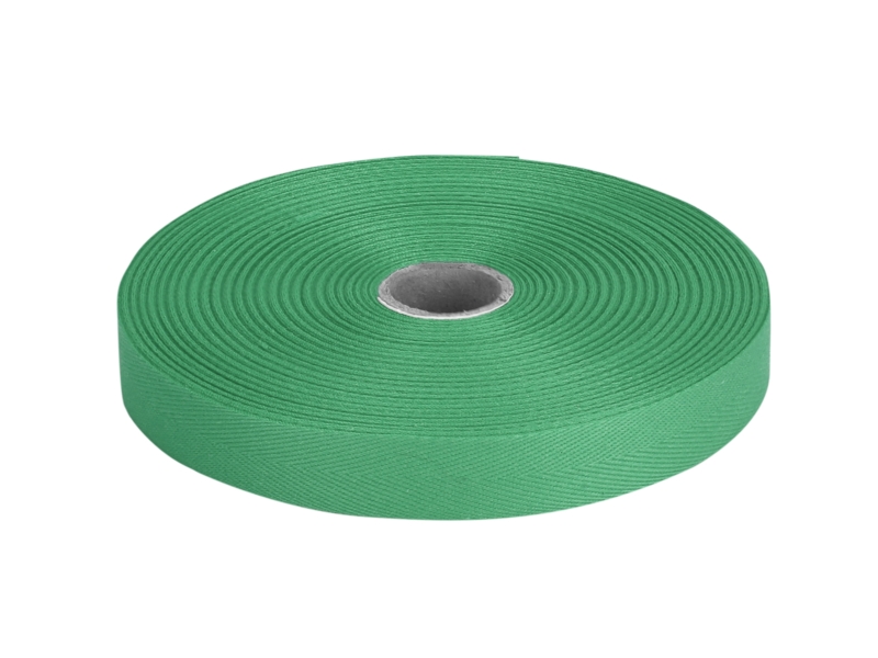Taśma lamówka pasmanteryjna  20 mm/0,35 mm (533) zielona