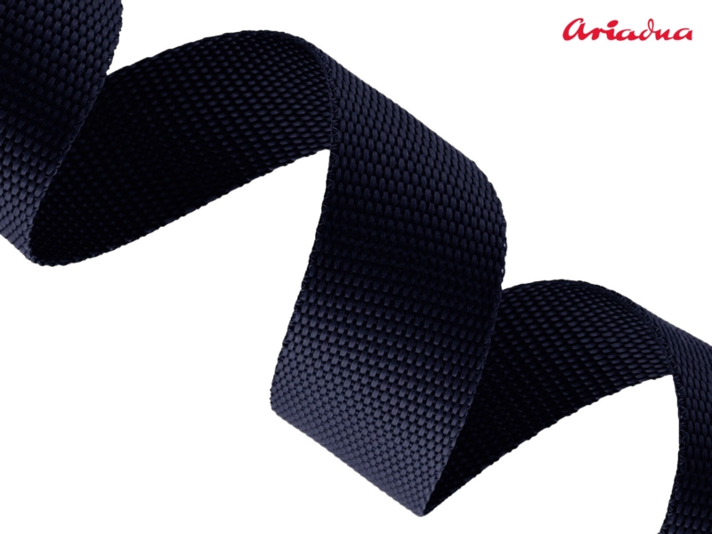 WEBBING 25  MM / 1,25MM&nbspNAVY BLUE&nbsp058    PP 50   MB