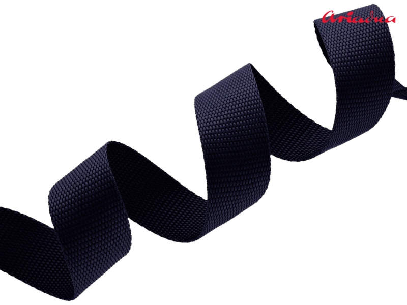 WEBBING 25  MM / 1,25MM&nbspNAVY BLUE&nbsp058    PP 50   MB