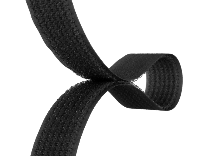 Zipová páska 2in1  černá 101 100% nylon 25 m