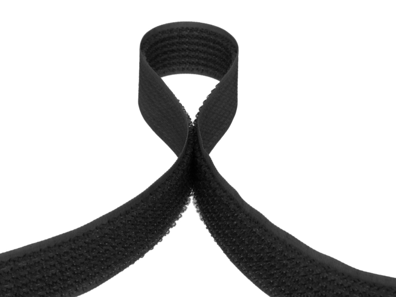 Zipová páska 2in1  černá 101 100% nylon 25 m