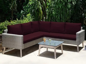 Ткань Kodura полиэстер 600D*600D PVC-F (048) бордовый