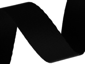 Polyester lanyard tape 20 mm/0.9 mm black (580)