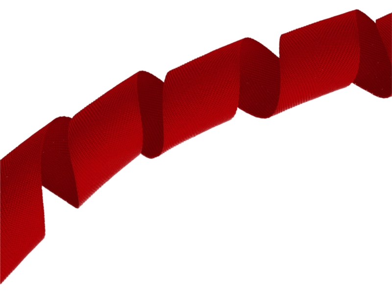 Keprovka 30 mm/0,8 mm červená (620)