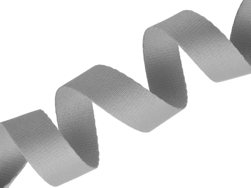 Schlüsselband 25 mm Hellgrau 032 pes 50 lm