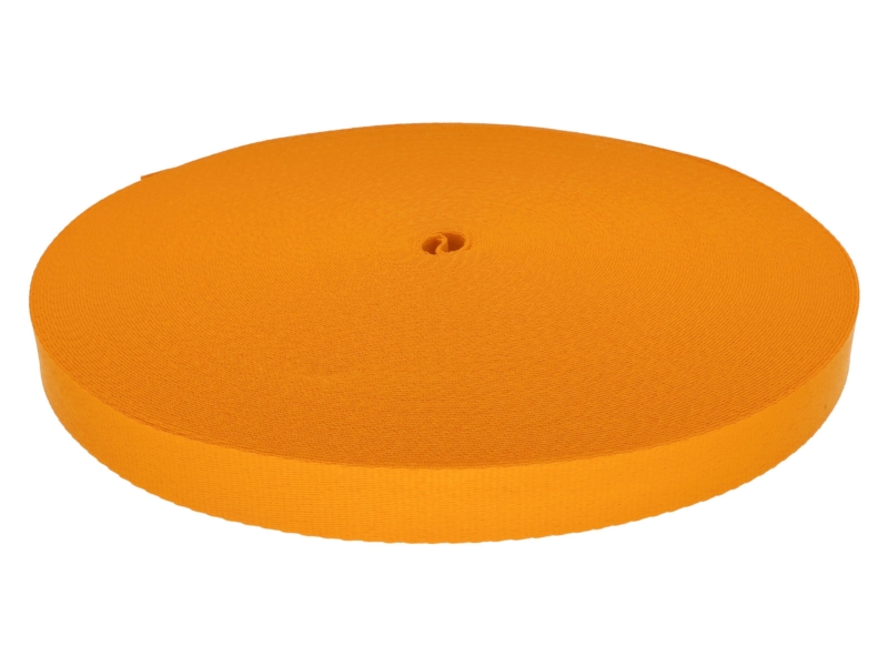 SCHLÜSSELBAND 15 MM GELB 056 PES 50 LM