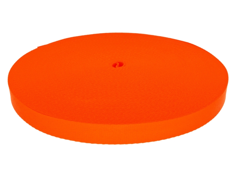 LANYARD TAPE 15 MM ORANGE NEON 1002 PES 50 MB