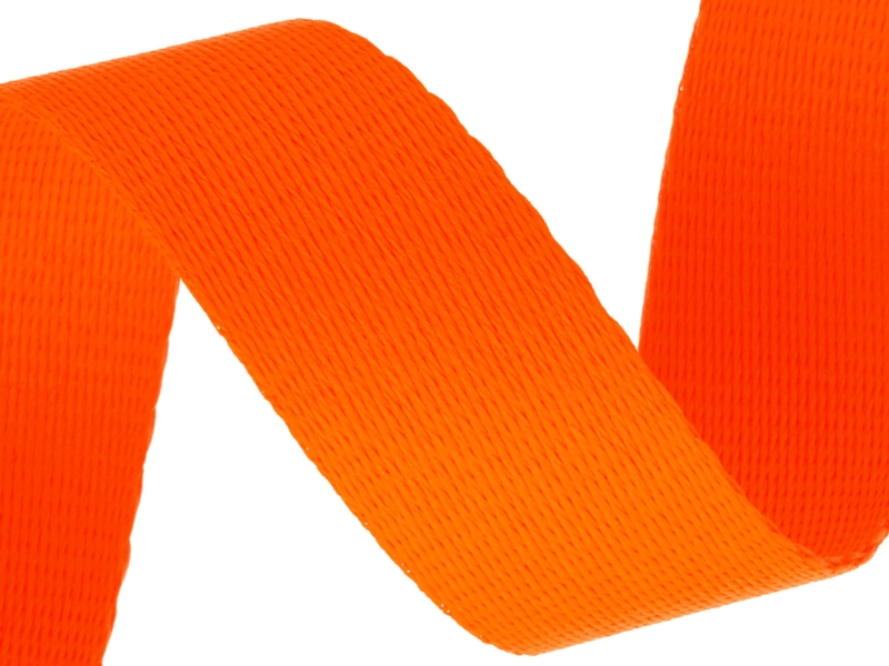 LANYARD TAPE 15 MM ORANGE NEON 1002 PES 50 MB