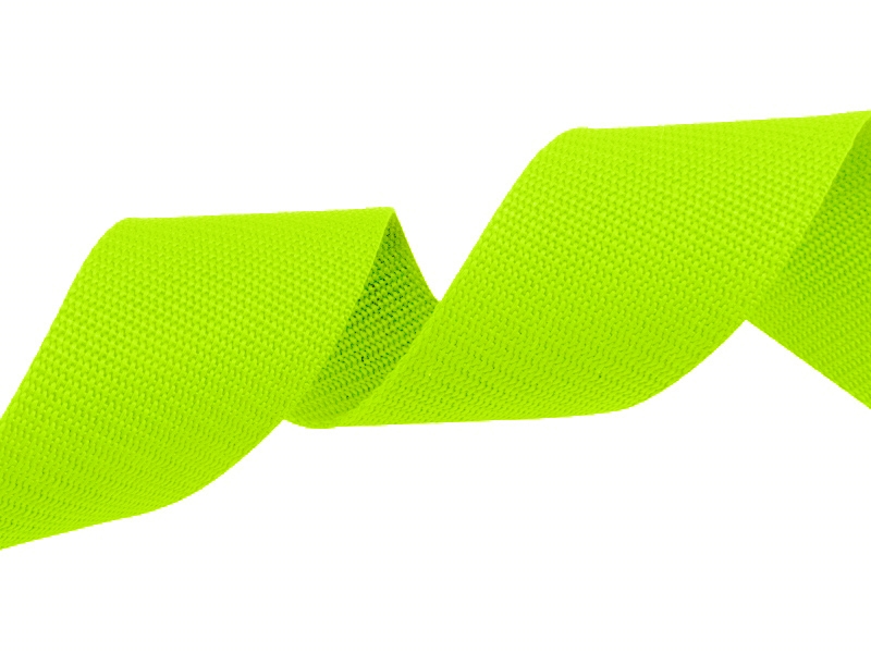 TRAGBAND 50 MM 1003 NEON-LIMETTENGRÜN PES