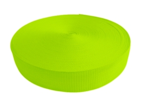 Taśma nośna poliestrowa 10 mm/1,1 mm (1003) neon limonka