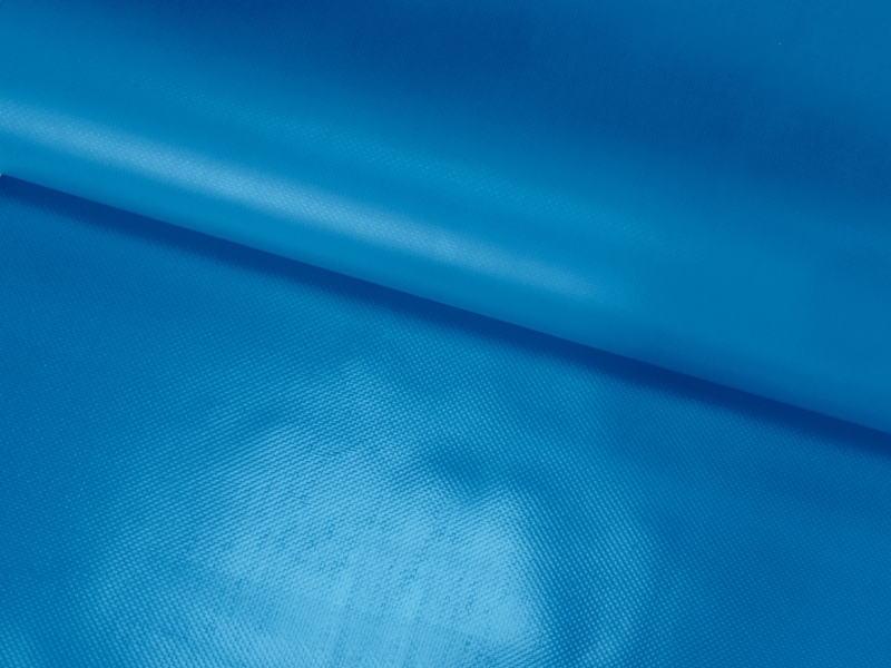 POLYESTER-STOFF TARPAULIN BLAU 150 CM 1 LM