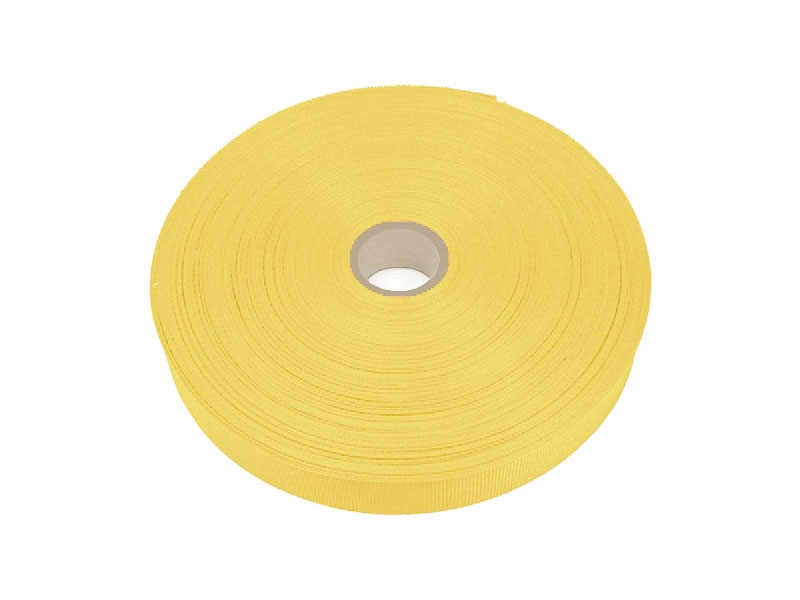 Grosgrain ribbon 20 mm/0,40 mm yellow (124) Grosgrain ribbon 20 mm/0,40 mm yellow (124)